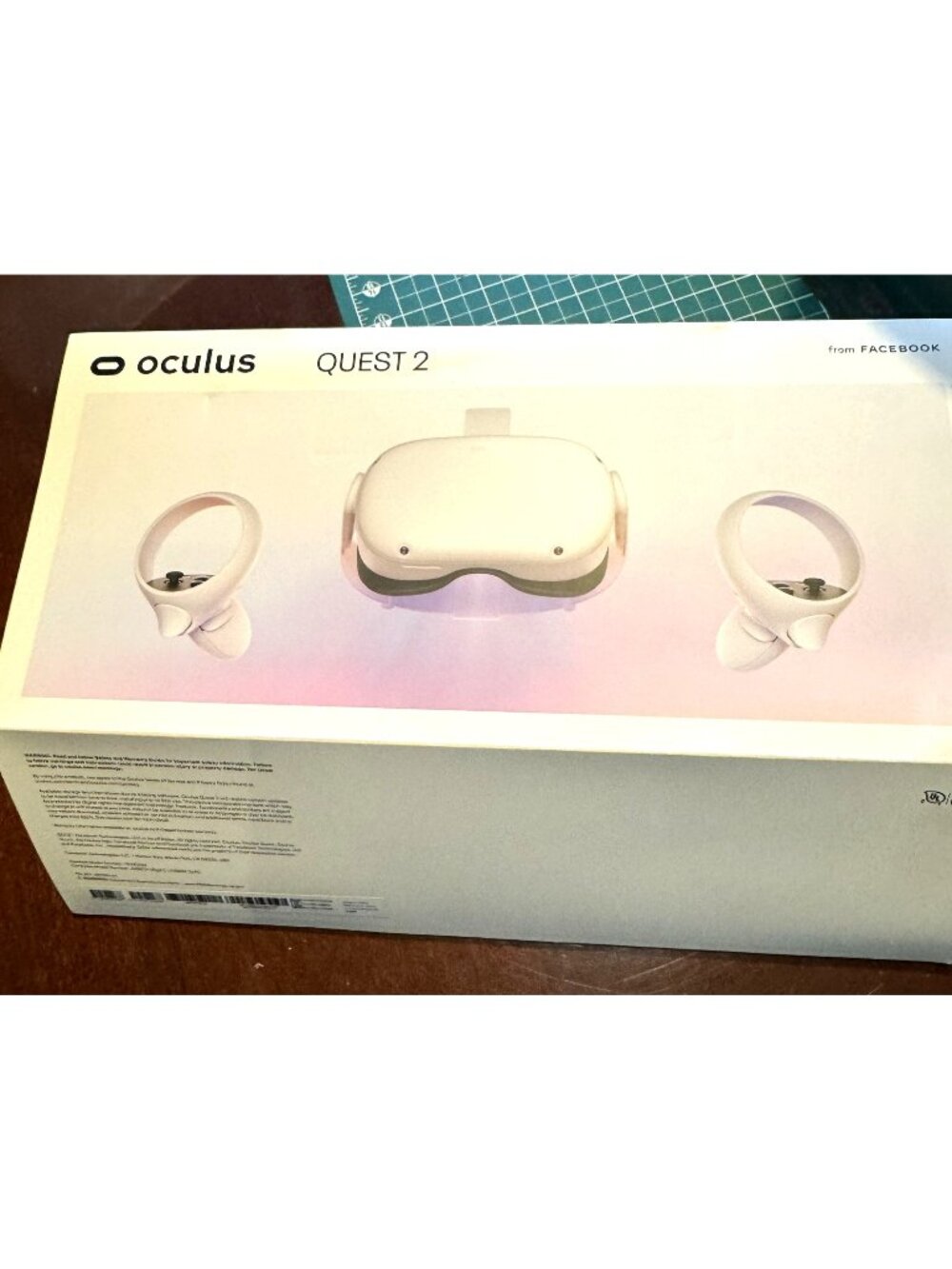 Oculus Quest 2 128GB VR Headset & Controllers With Safety Guide